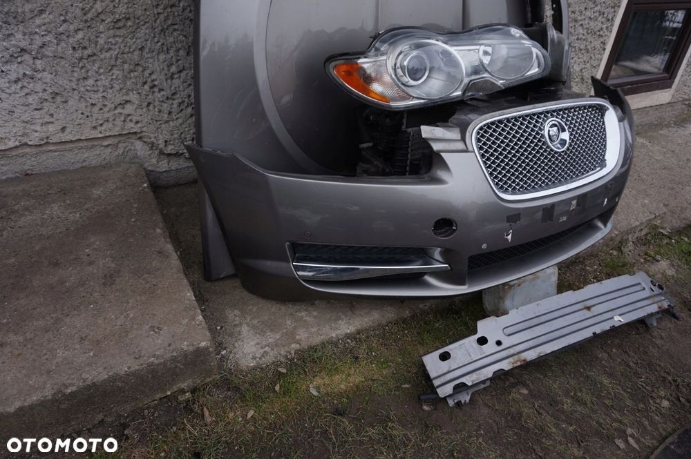 ZDERZAK MASKA BŁOTNIK KOMPLETNY PRZÓD JAGUAR XF - 2