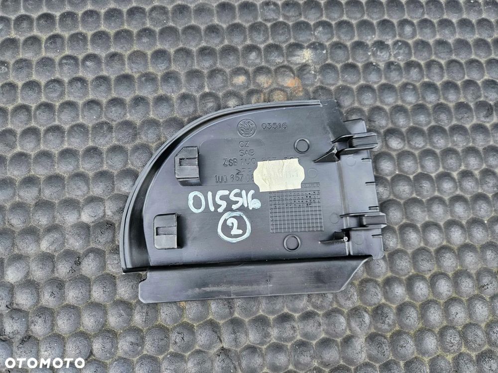 Osłona Słupka Progu Plastik Deski Tapicerka Konsoli Wnetrza Ciemna Europa Skoda Octavia I 1 FL Lift - 6