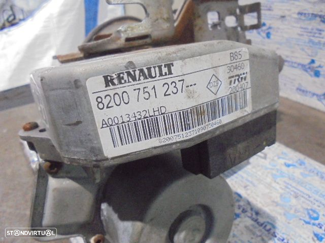 Coluna Direção/Motor Direção 8200751237  A0013432LHD RENAULT MEGANE 2 2006 1.5DCI 105CV 5P CINZA - 3