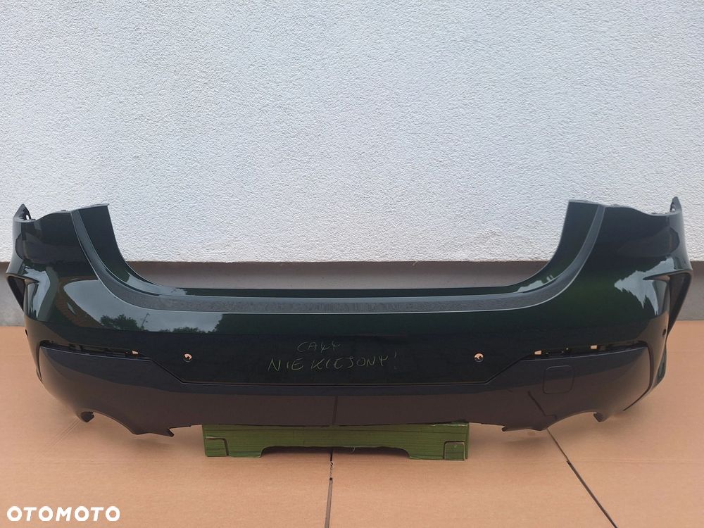 BMW 4 G22 G23 M-PAKIET KOLOR: Sanremo green C4E CAŁY- NIE KLEJONY! B.ŁADNY ZDERZAK TYŁ TYLNY ORYG. 8075834 WYSYŁKA 24H - 1