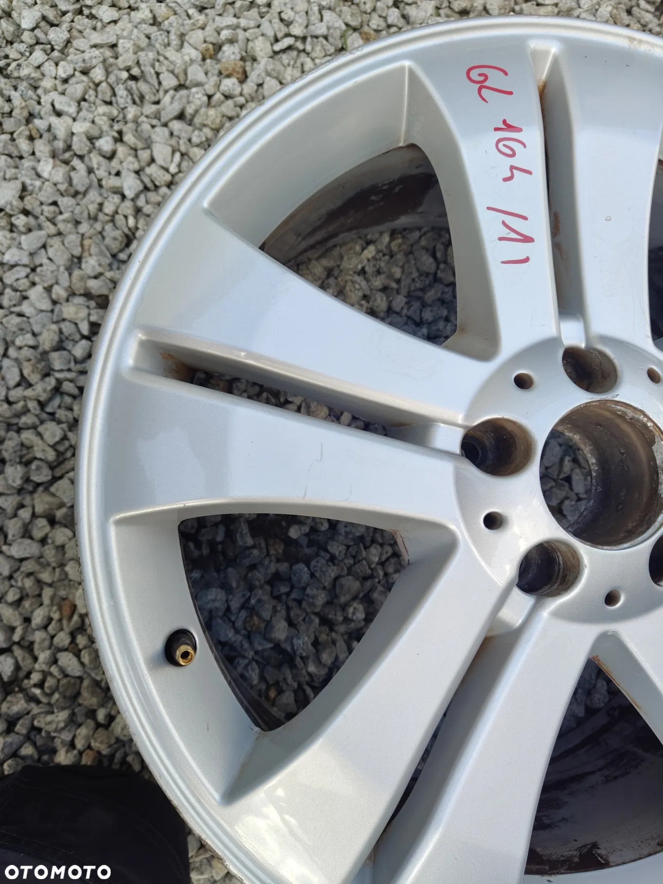 Mercedes Gl X164 Ml w164 Oryginalna Felga Aluminiowa Koło 19 a1644012102 - 3
