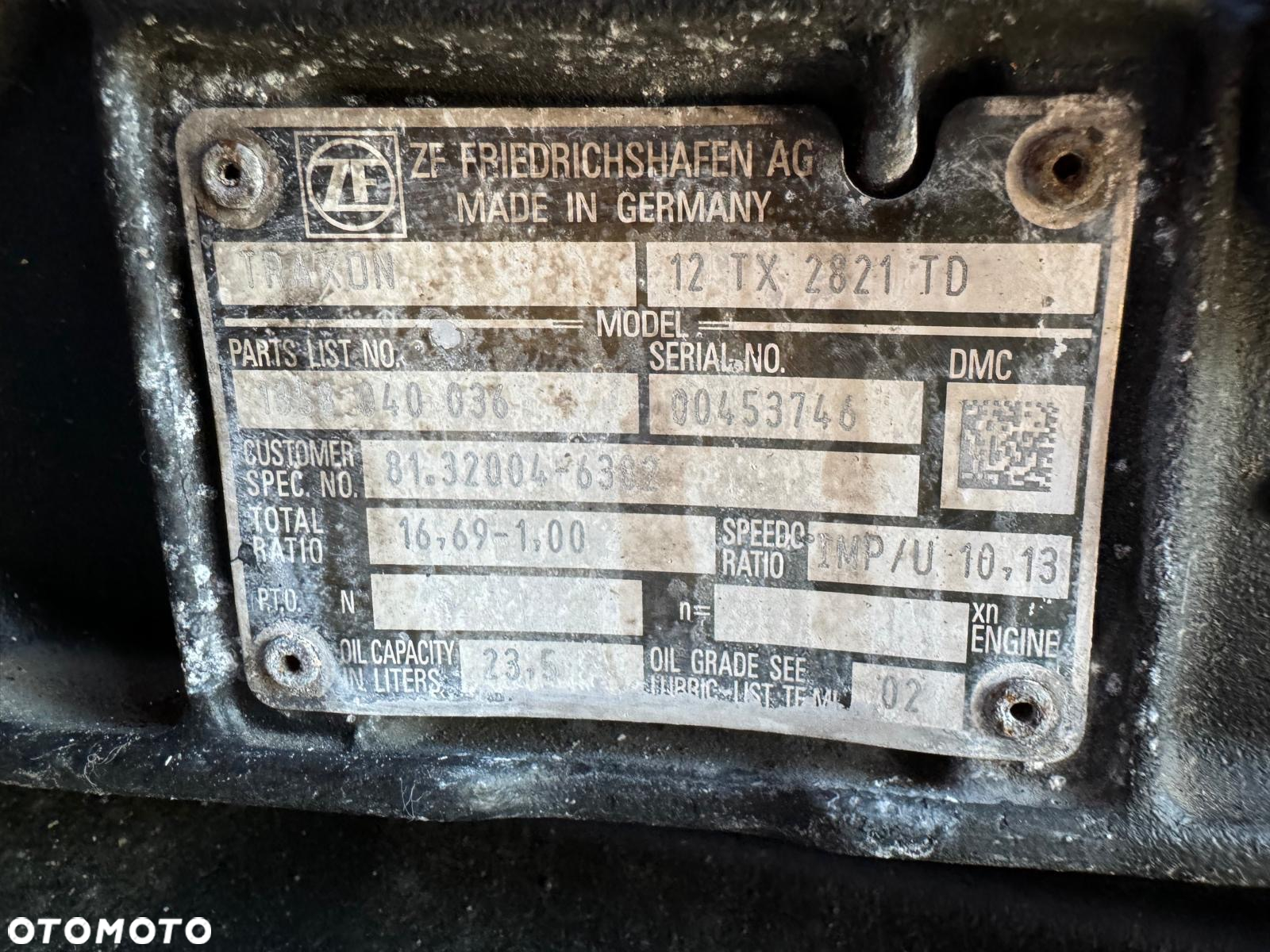 12 TX 2821 TD skrzynia biegów Traxon - 5