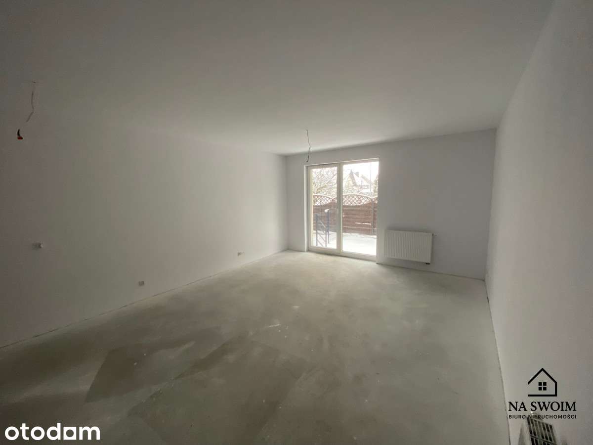 Mieszkanie 2 pokoje z ogródkiem 54 m2