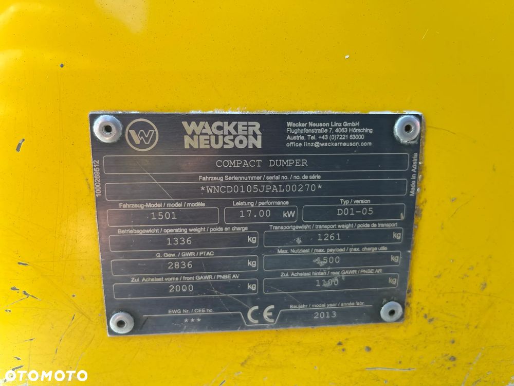 Wacker Neuson 1501 - 26
