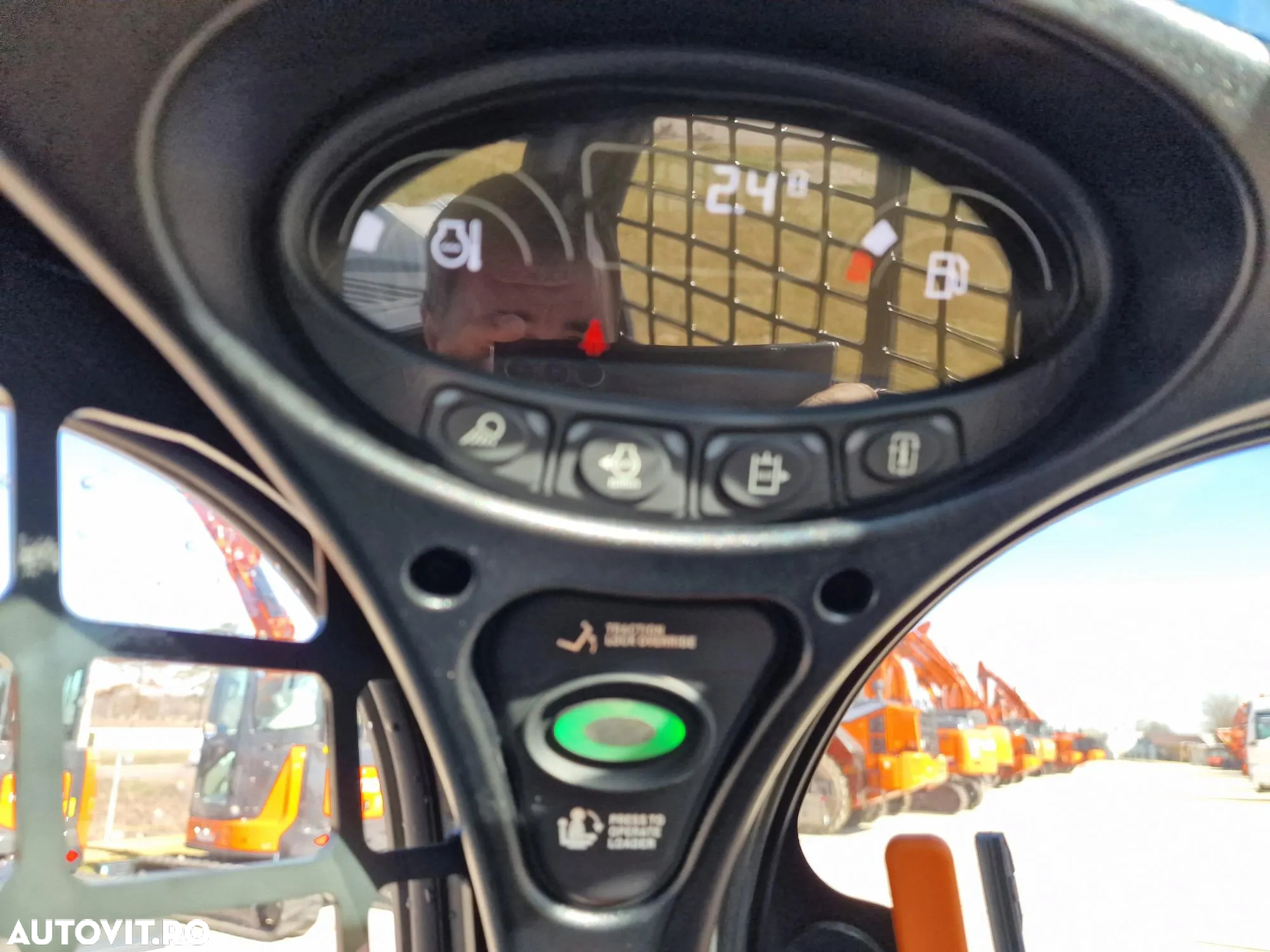 Bobcat S510, 2024, Usa cabina, AER CONDITIONAT, motor Kubota 50CP, inst hidr suplim, ANVELOPE PLINE, cupa 0,9, posibilitate leasing 5 ani, PROMOTIE 40.900 EUR+Tva - 14