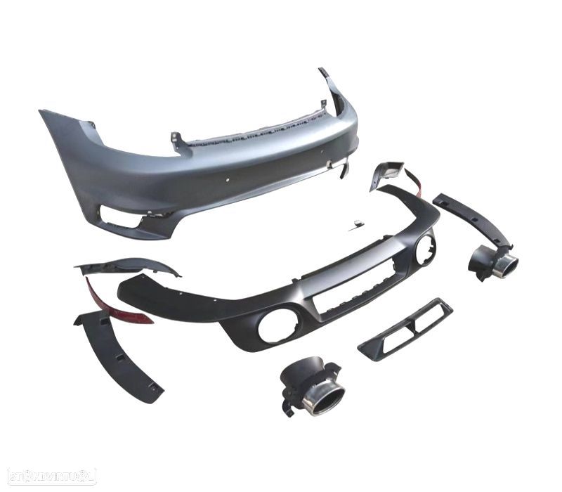 KIT CARROÇARIA PORSCHE 911 CARRERA 992 19-23 LOOK TURBO - 6