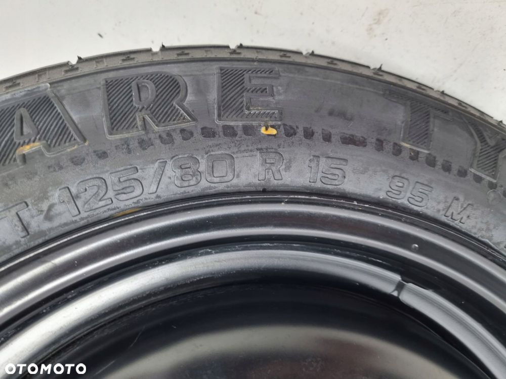 KOŁO DOJAZDOWE 125/80 R15 98AB-NB 2150836 4x108 Ford Fiesta Mk5 Mk6 - 7