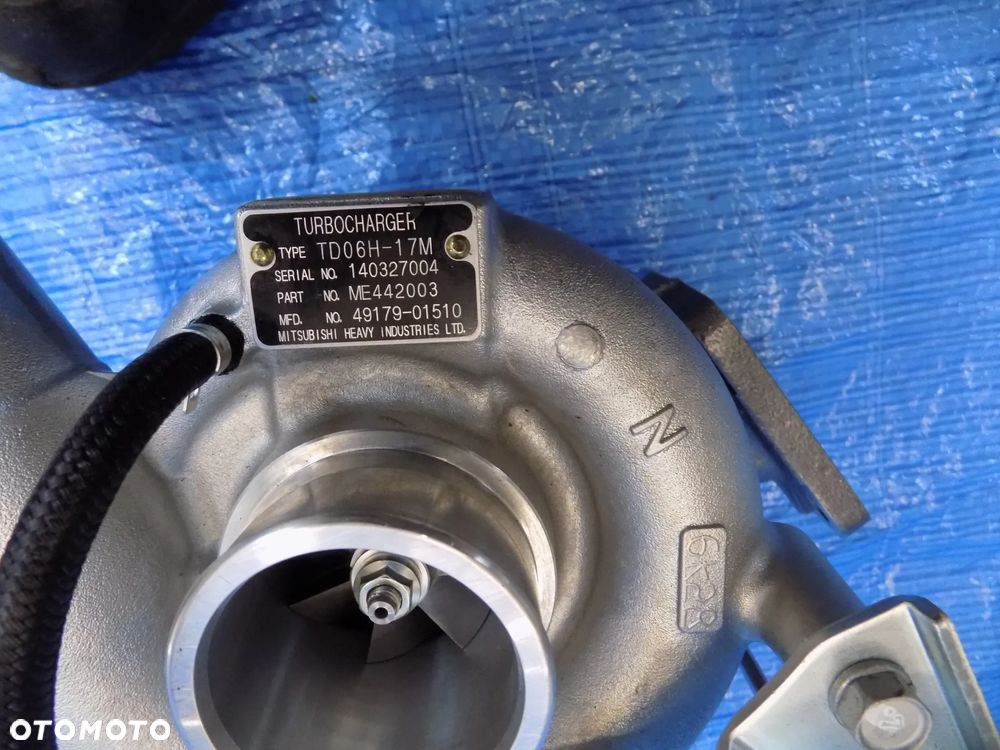 turbosprężarka turbina vame442003r 49179-55600 kobelco sk250lc-6e - 8