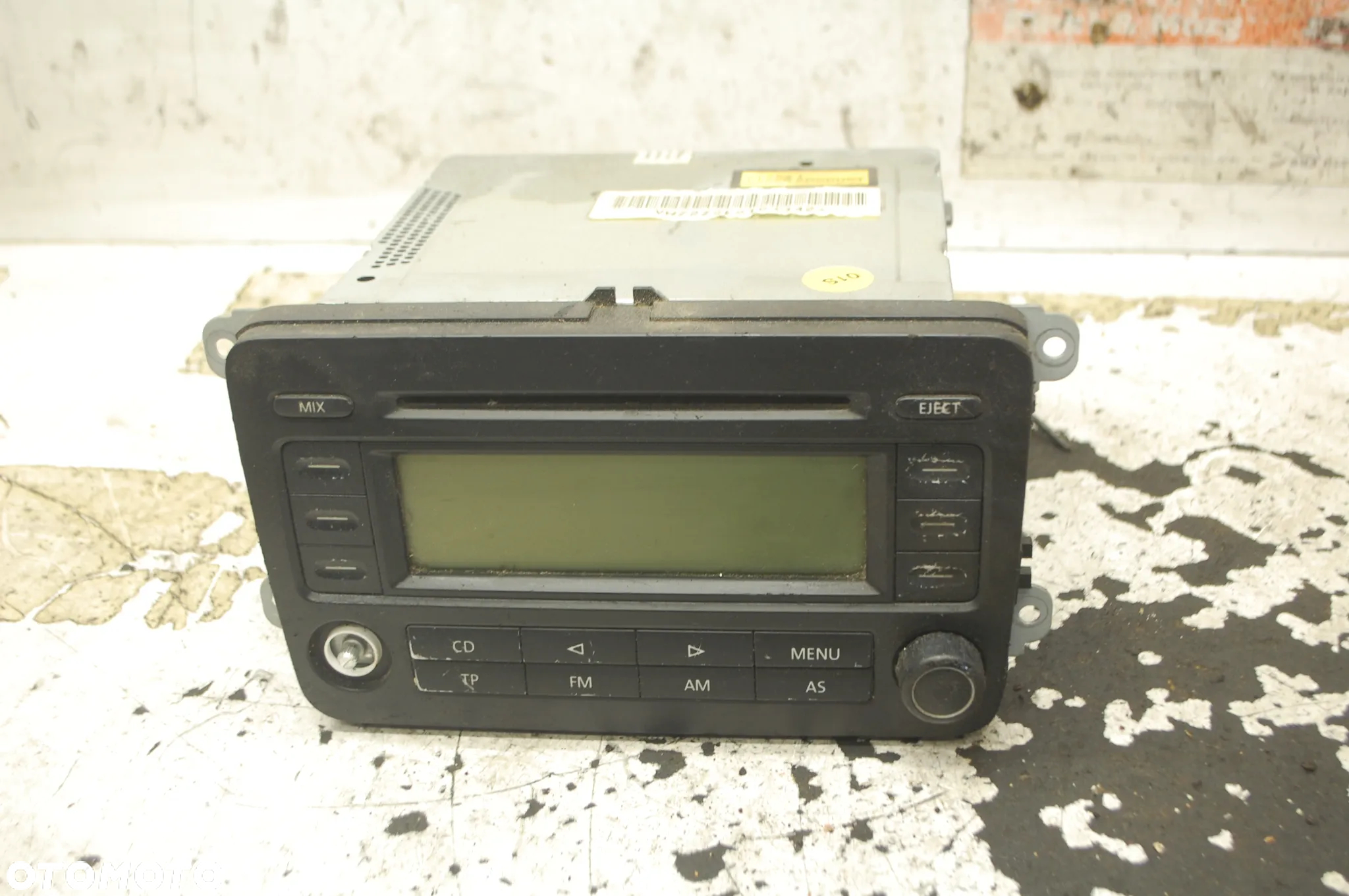 RADIO FABRYCZNE RCD 300 1K0035186L VW TOURAN I CADDY GOLF V - 7