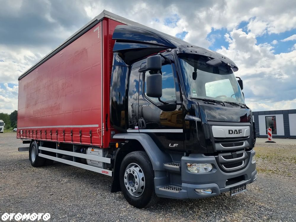 DAF LF 18.260‼️Skrzynia 20 palet‼️8.1 dł Firanka 2 strony‼️Tył drzwi I właściciel‼️ - 3