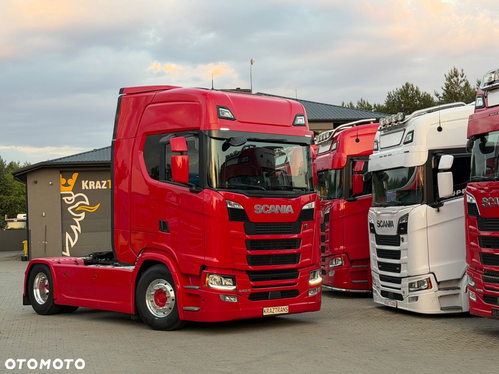 Scania 540S na starym silniku pojedyncze głowice bez egr perfekcyjny stan cala na poduszkach z Niemiec kontrakt ASO - 8