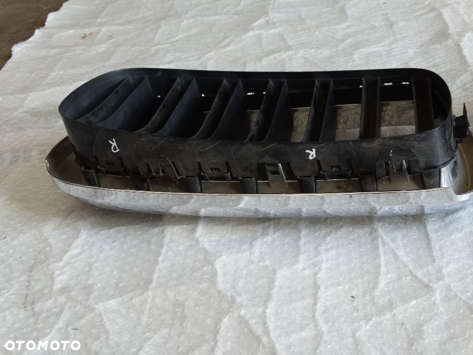 BMW F15 X5 Kratka Nerka Atrapa Grill Lewa + Prawa Czarna + Chrom 7316075 7316076 7316053 7316054 - 7