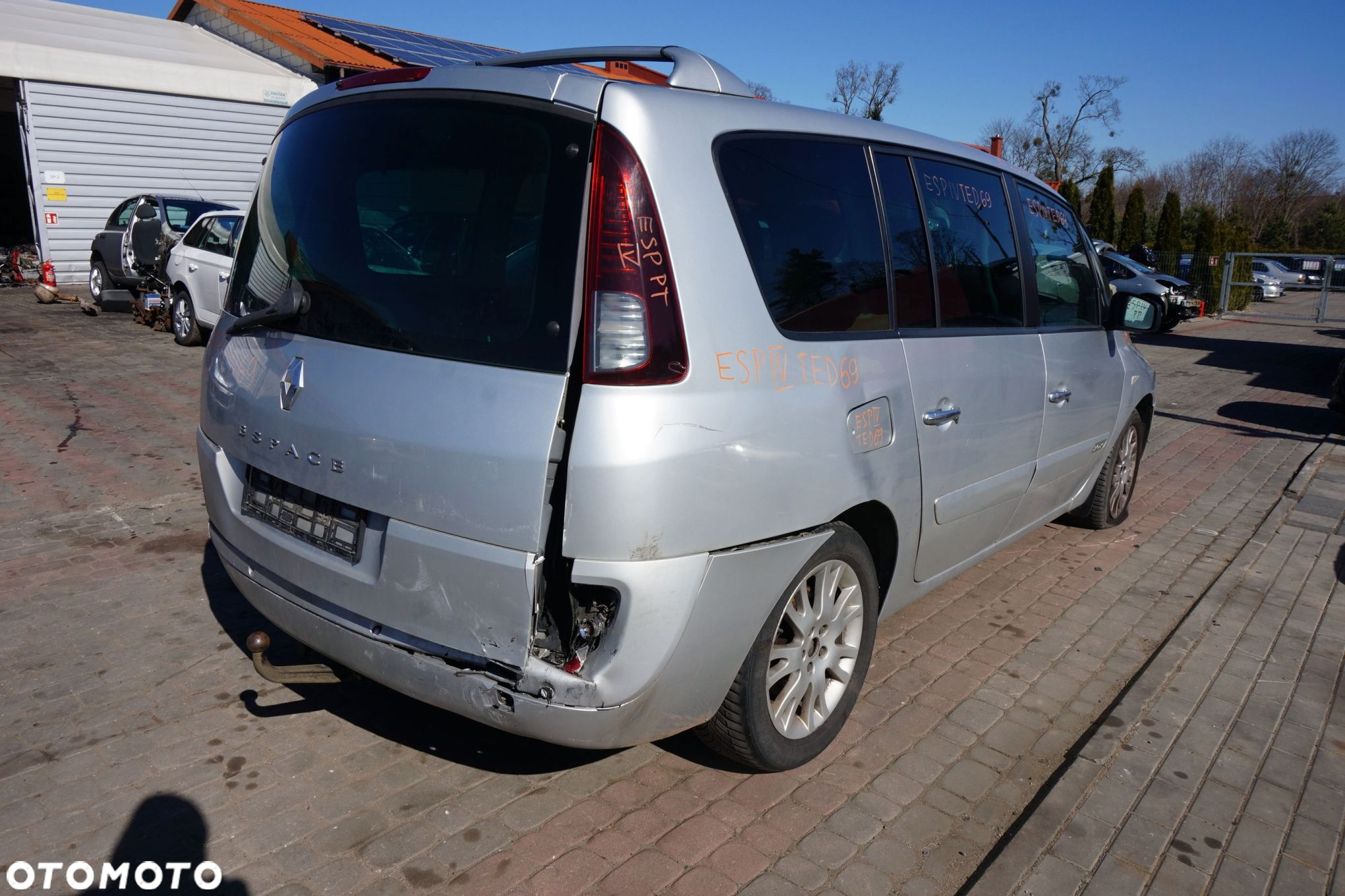 RENAULT ESPACE GRAND IV PH2 LIFT  TED69 2.0 DCI KM SREBRNY na części - 5