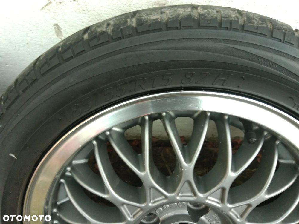 VW GOLF III POLO 1H0601025Q FELGI ALUFELGI BBS 450 Z OPONAMI 15 ET 45 6J 15" 4 X 100 - 9