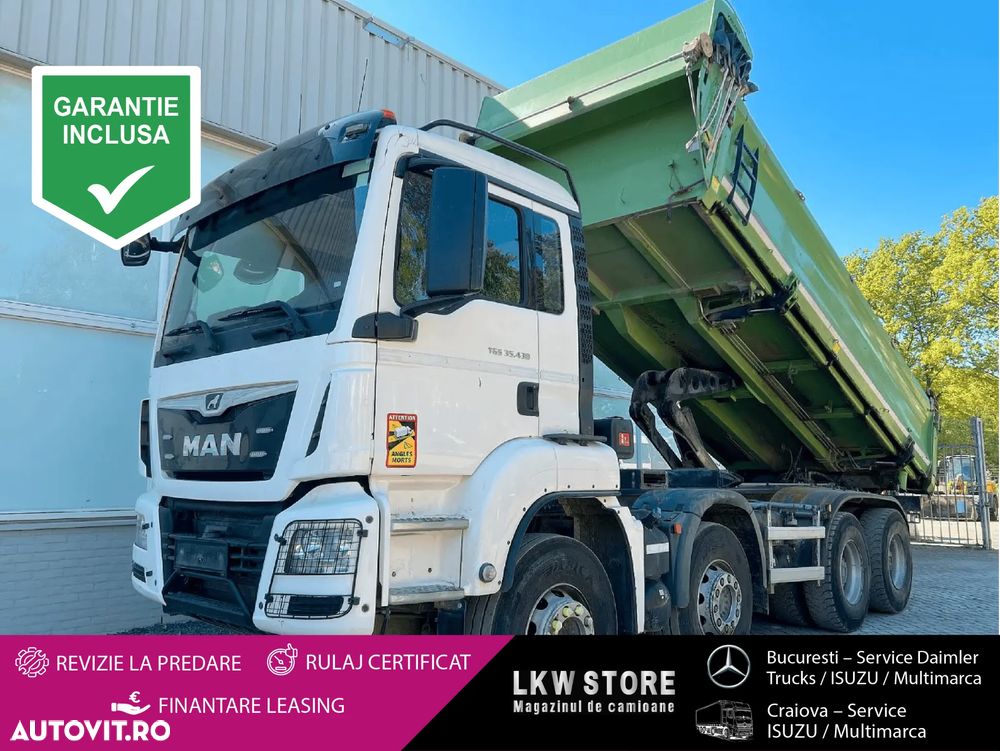 MAN TGS 35.430 8x4 Tribena Basculabila , TOP !!! - 1