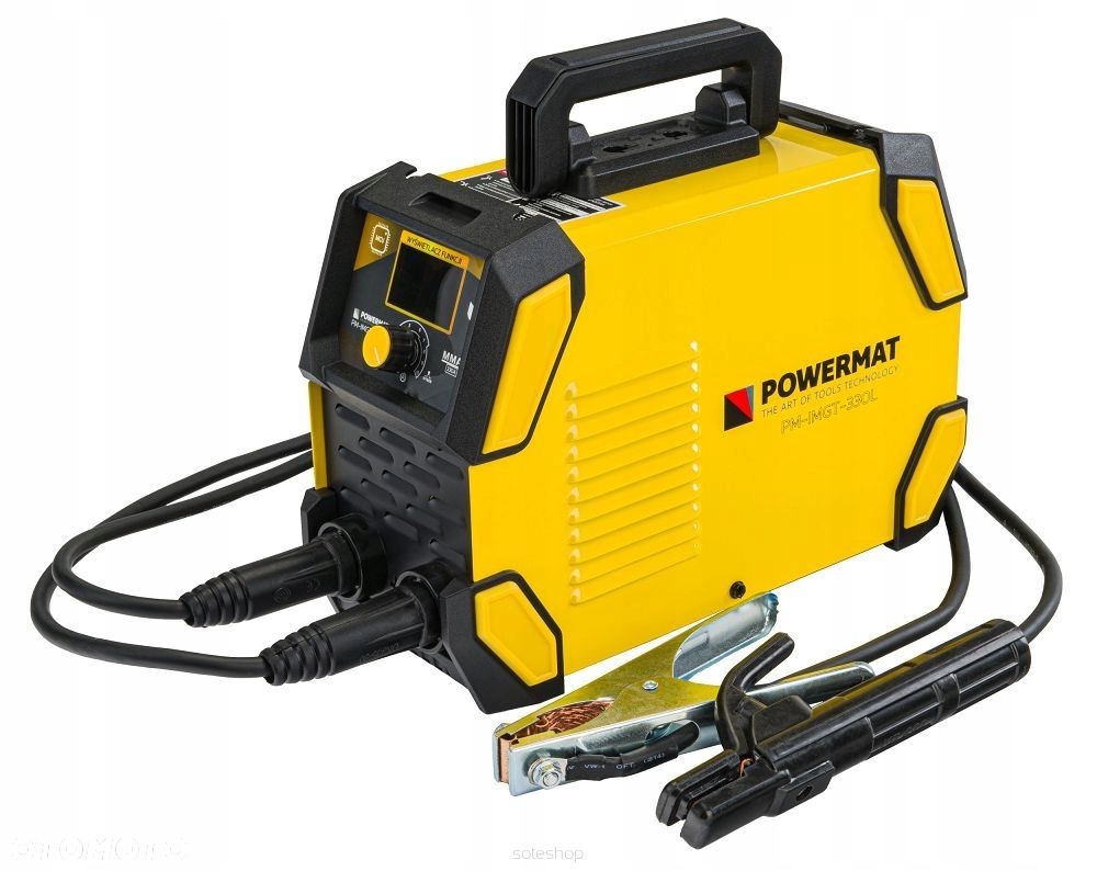 SPAWARKA INWERTOROWA INWERTEROWA LCD MMA PULSE TIG-LIFT 330A IGBT 6,7 kVA - 7