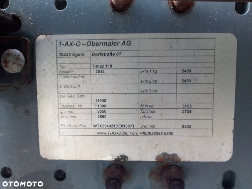 Müller-Mitteltal Niskopodwozia 11000 kg Najazdy z Niemiec - 9