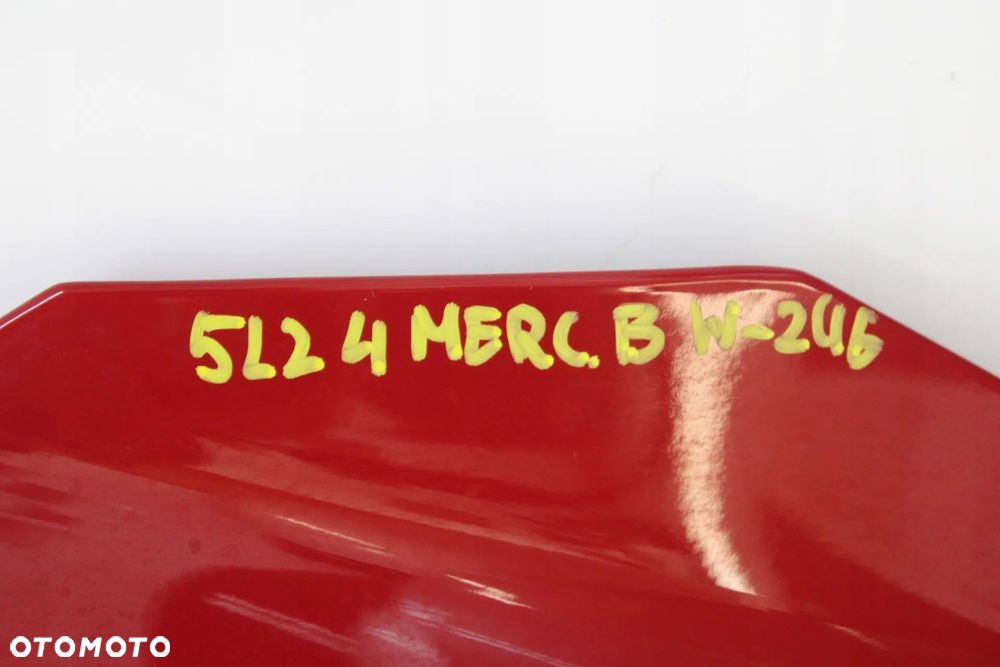 MERCEDES-BENZ B KLASA W246 2011R- MASKA POKRYWA SILNIKA 589 - KOD LAKIERU - 7