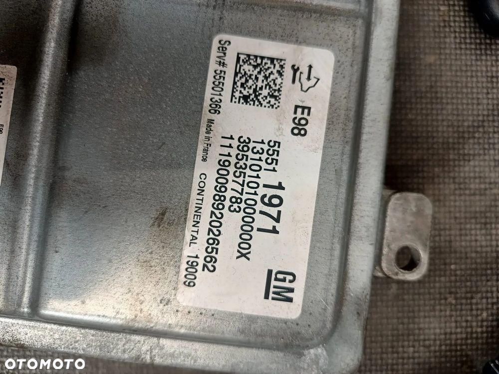 OPEL INSIGNIA B II 2.0 CDTI B20DTH STEROWNIK SILNIKA ZESTAW EU AUTOMAT START STOP 55511971 - 2