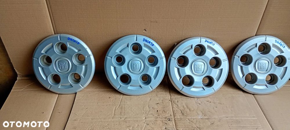 Dekielek dekielki kołpak komplet Fiat Ducato III 1358876080 - 6