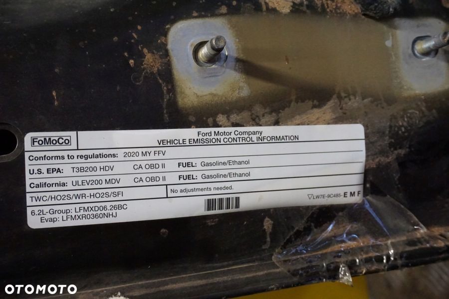 FORD F F-250 F-350 SUPER DUTY 2017 - 2022 - Maska Przód Pokrywa Silnika USA - 5