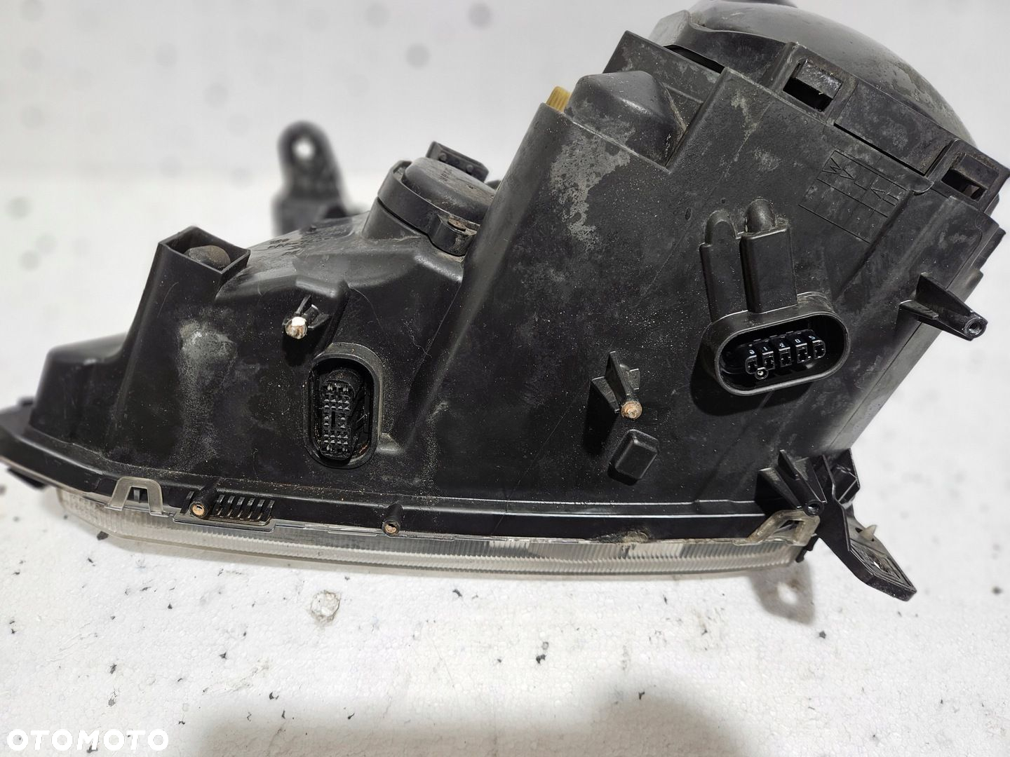 Opel Vectra C lampa prawa przód przednia bi-xenon skrętny 159872-00 - 4