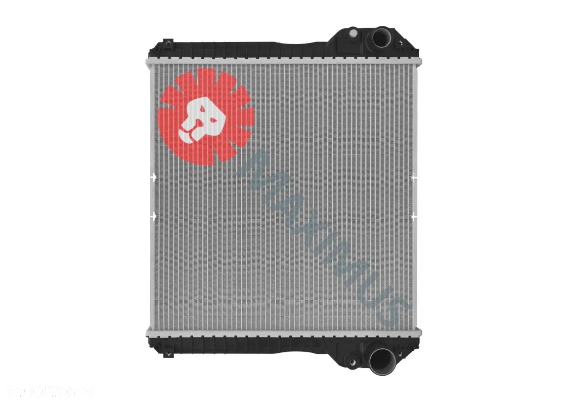 NOWA CHŁODNICA WODY CASE 580SM 580M NEW HOLLAND B110 B115 B95 LB110 LB115 LB75 LB90 87306511 87306524 87310155 87410098 87543940 87544110 - 1