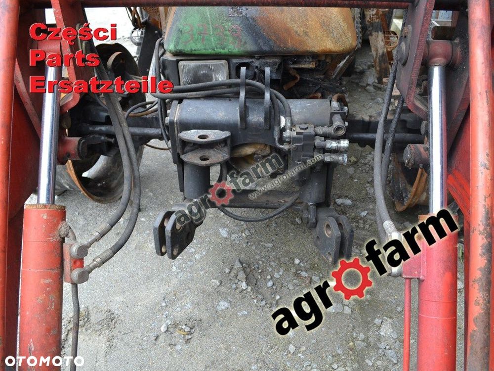 Deutz Agrotron 4.95 części, skrzynia biegów, oś - 3
