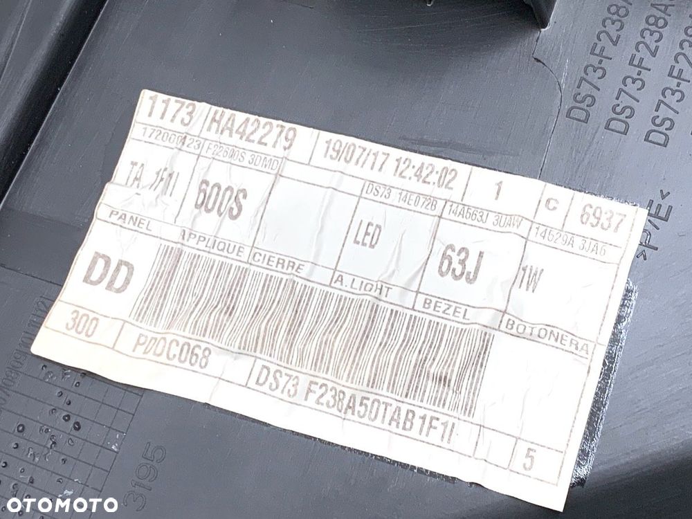 BOCZEK DRZWI PRAWY PRZÓD  FORD MONDEO V liftback (CE) 2014 - 2022 2.0 TDCi 110 kW [150 KM] olej - 4