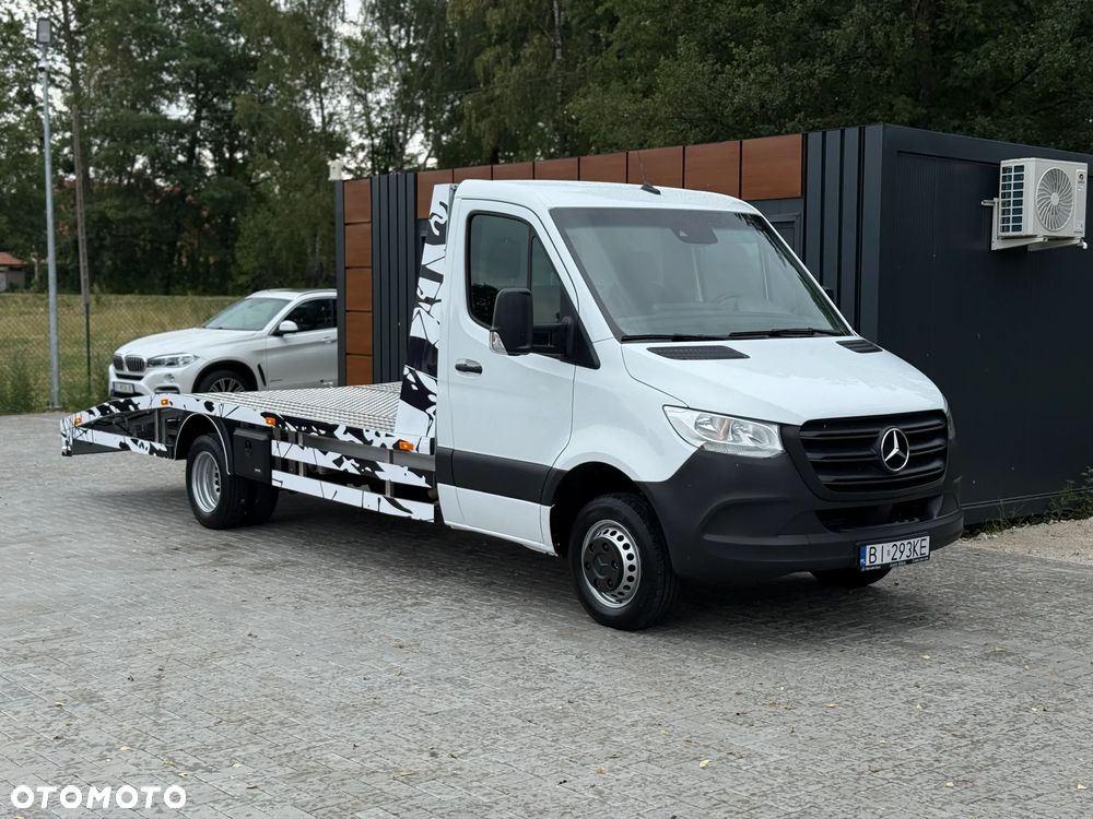 Mercedes-Benz Sprinter 516 CDI / 2019R 2.2 163KM / Autolaweta / Bliźniaki / HAK 3,5T - 4