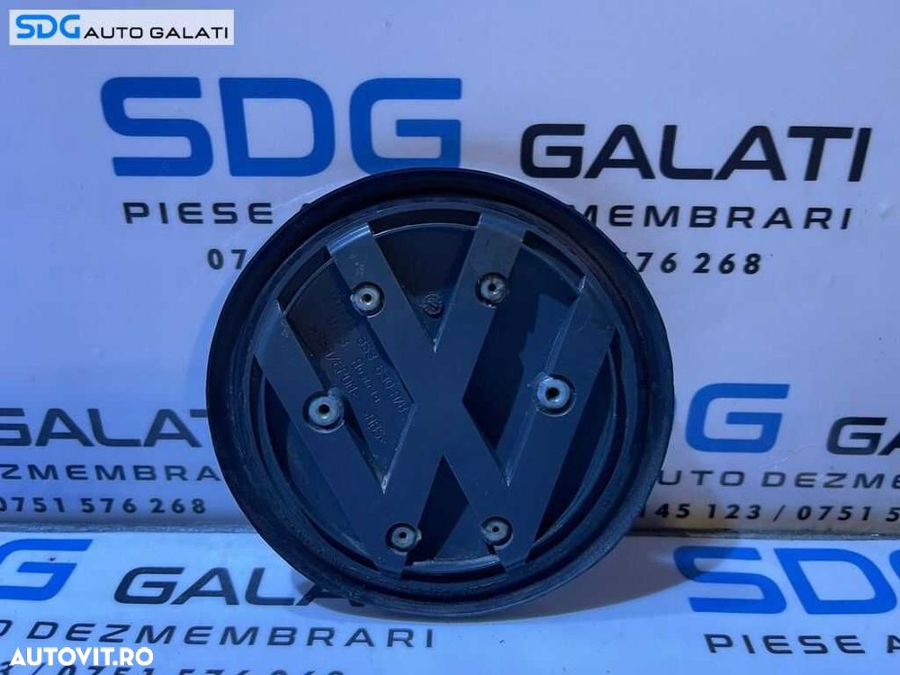 Emblema Sigla Hayon Haion Portbagaj VW Golf 4 Hatchback 1998 - 2004 Cod 1J6853630A 1J6853630B [D0157] - 4