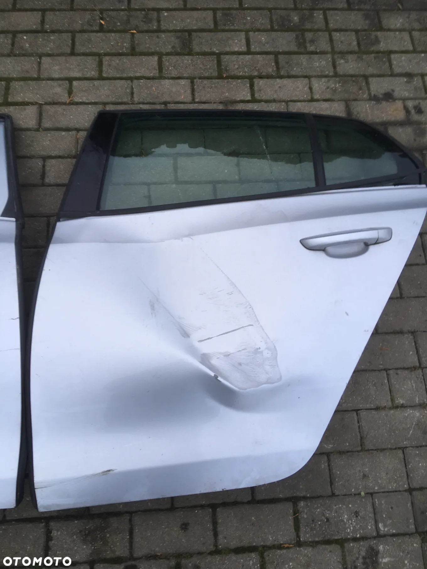 VW GOLF VI DRZWI PRAWE LEWE TYŁ SZYBA ZAMEK KLAMKA PODNOŚNIK HB - 3