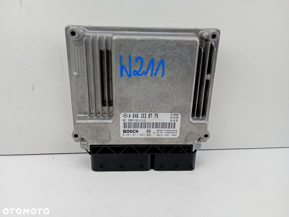 sterownik silnika komputer mercedes w211 e-klassa e270 2.7 cdi A6461538779 - 1