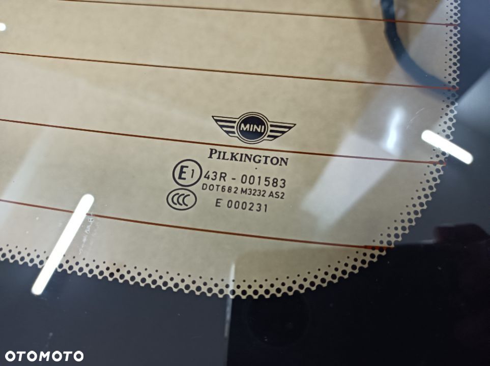Mini Paceman R61 Szyba tylna klapy tył - 4