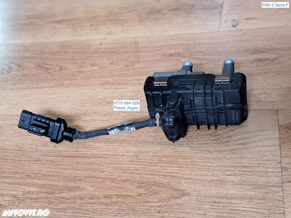 Actuator turbina turbo Hella originale BMW F10+LCI F11+LCI F01 LCI F02 LCI E70 LCI F15 E71 F16 - 1