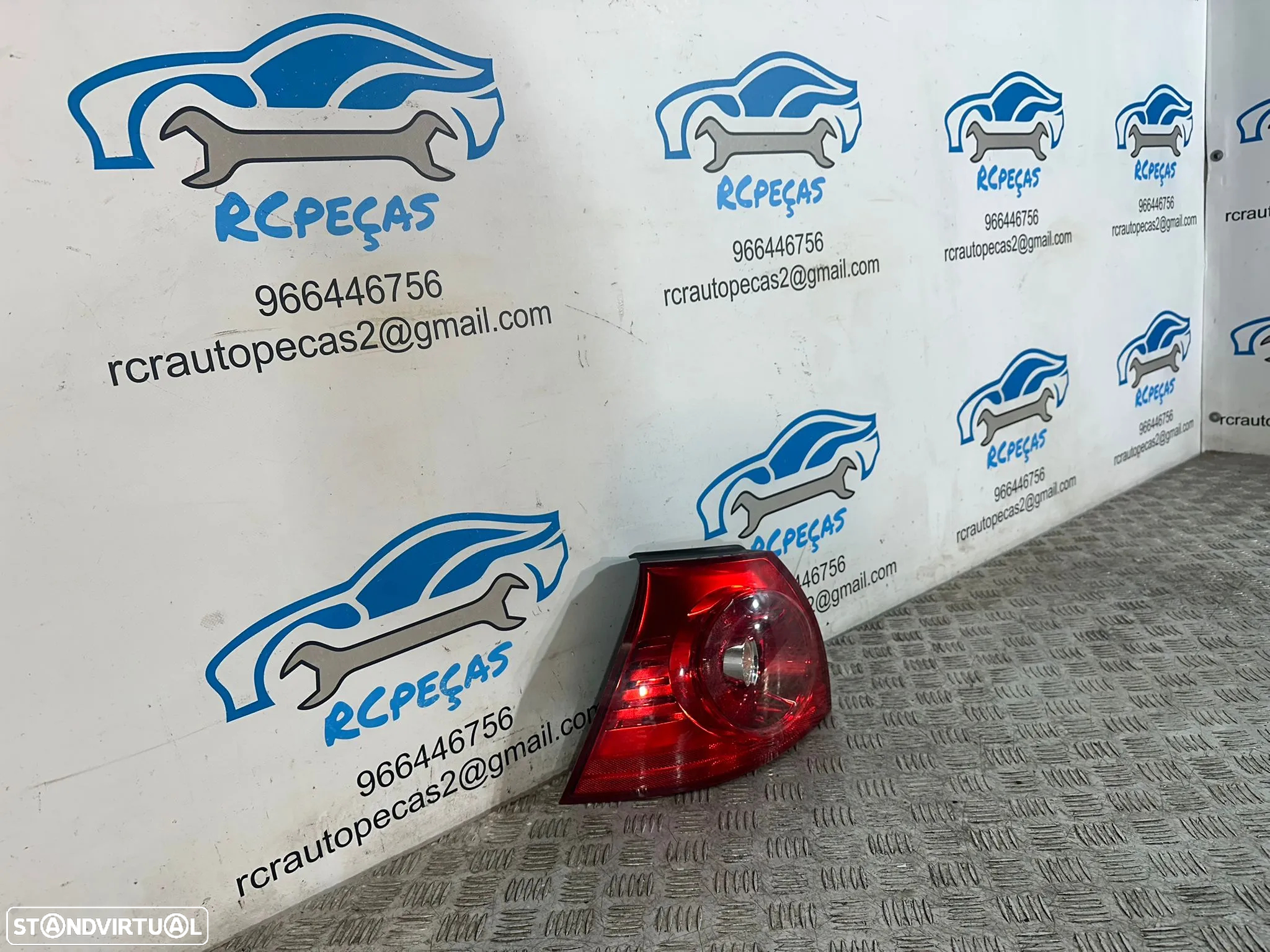 .Farolins Tras Traseiros Originais Esquerdo VW Volkswagen Golf 5 V MK5 2003 - 2010 - 3