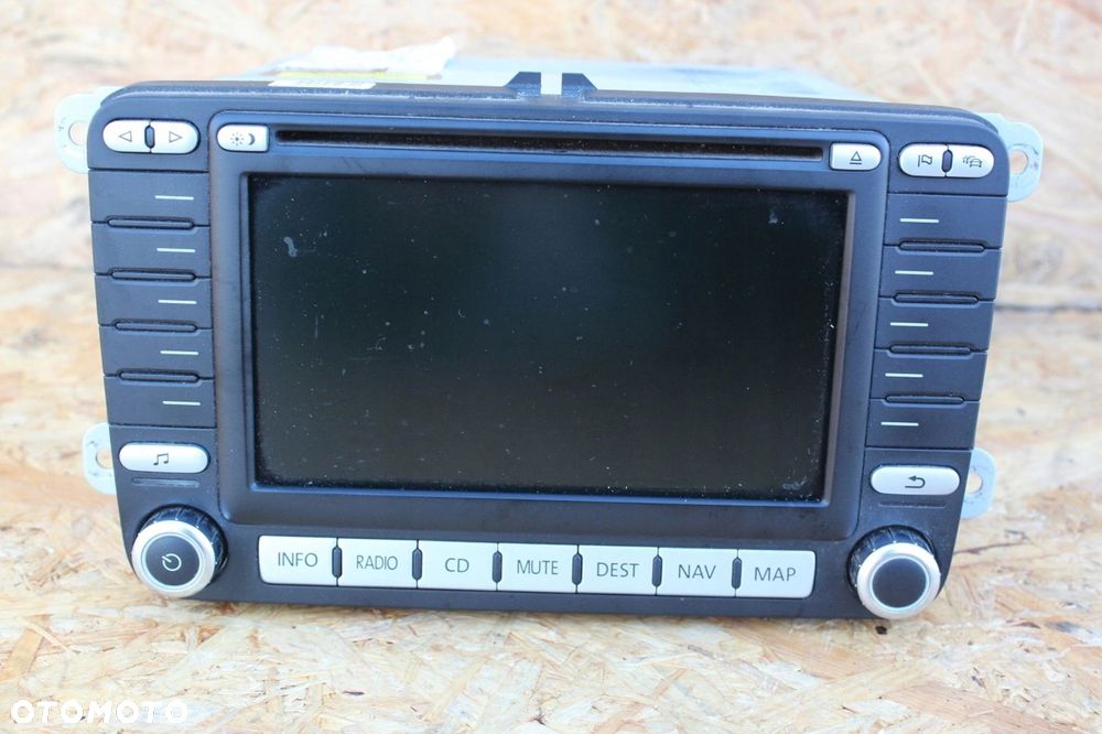 Radio Nawigacja VW GOLF JETTA TOURAN PASSAT 1K0920874B 2din - 2
