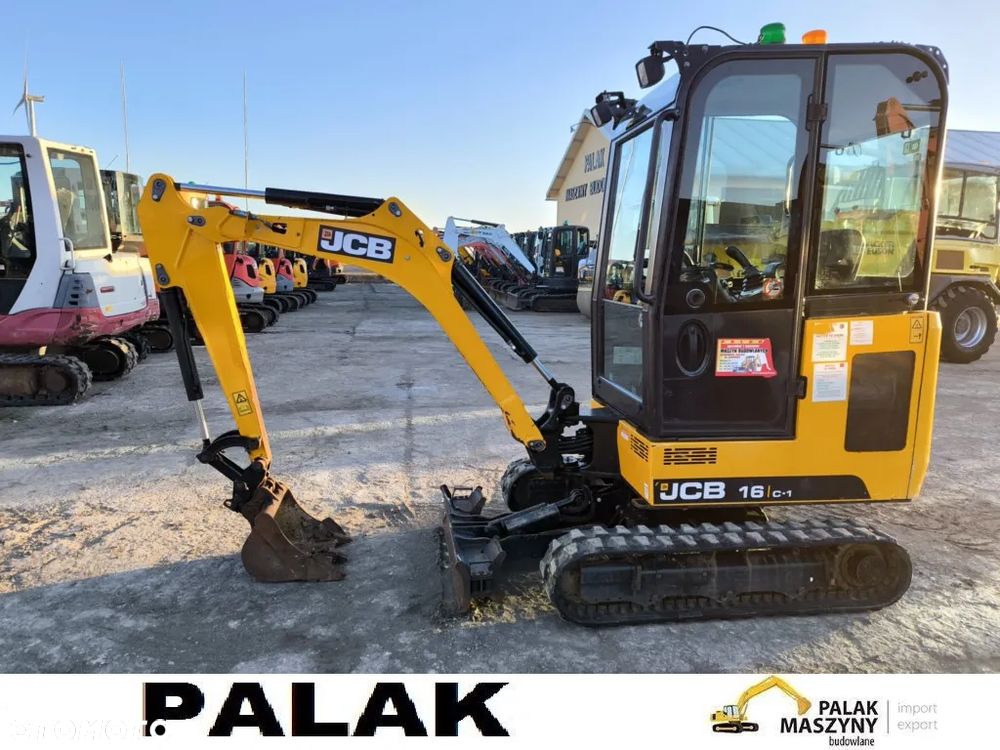 JCB Mini koparka JCB 16 C -1 , 2021 rok MAŁY PRZEBIEG