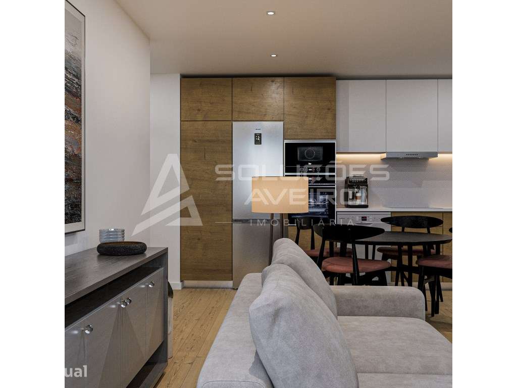 Apartamento T1 novo com excelentes acabamentos e vista Ria - Grande imagem: 5/11