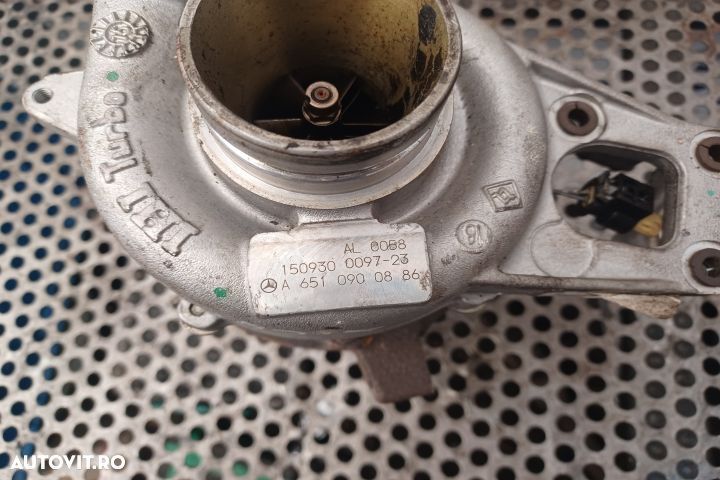 TURBOSUFLANTA EURO 5 A6510900886 MX1253 MX1253 Mercedes-Benz B-Class - 1