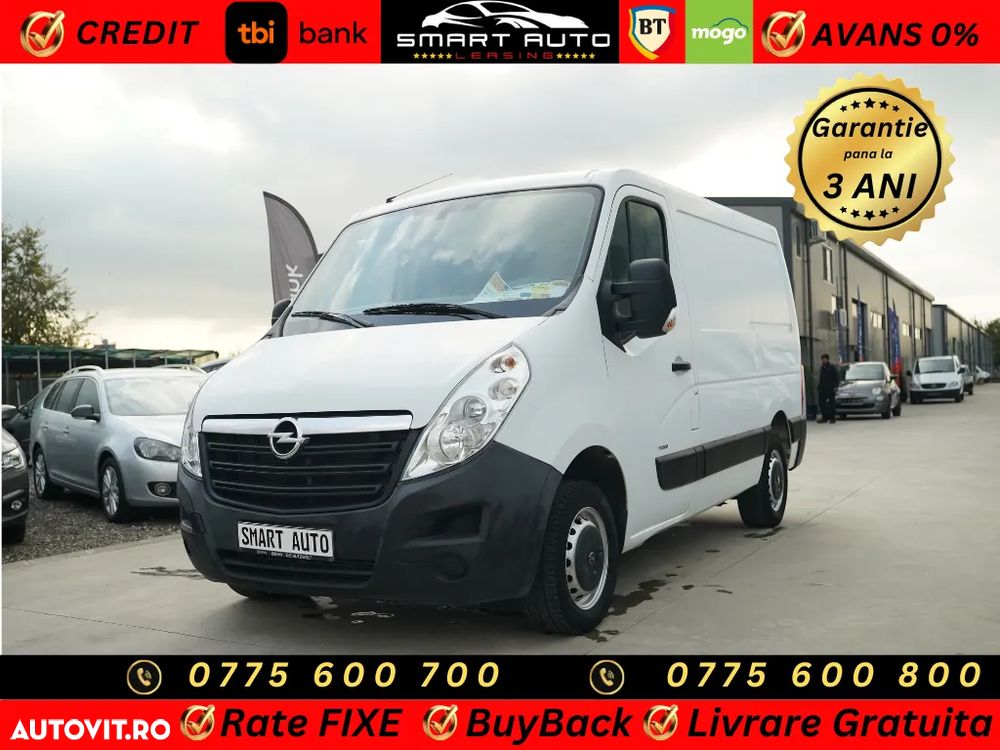 Opel Movano 2.3CDTI EURO6 L1H1// GARANTIE // RATE FIXE // AVANS ZERO - 1
