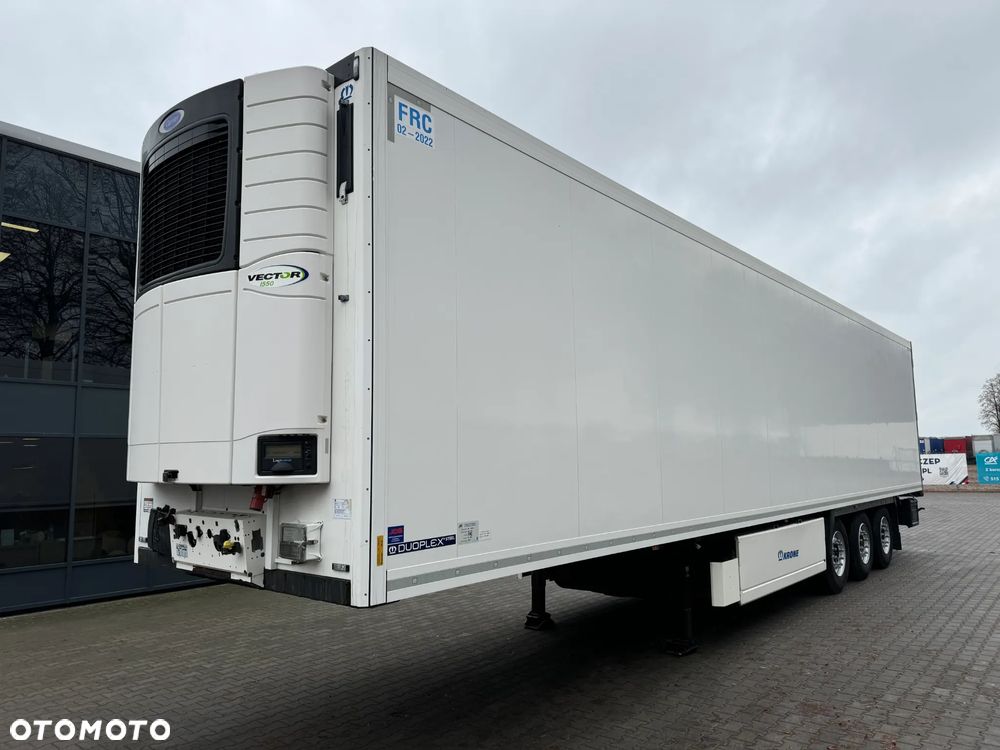 Krone Chłodnia ,Doppelstock , Carrier Vector 1550, Kwiatowa 2,50m - 5