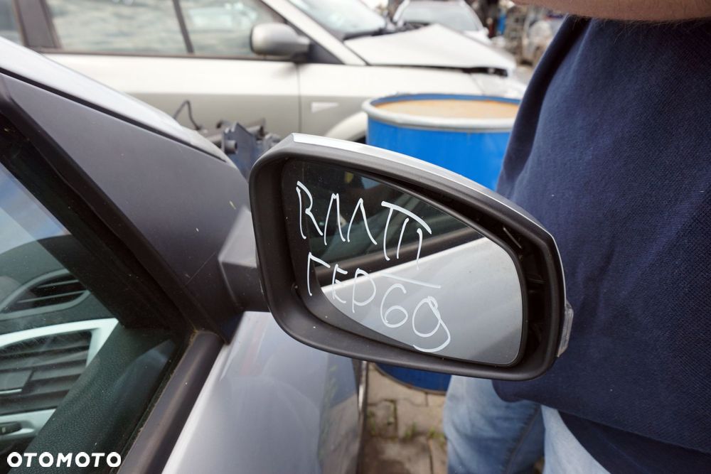 LUSTERKO ELEKTRYCZNE PRAWE MEGANE III PH2 LIFT TED69 SREBRNY RENAULT 2010-2013 - 3