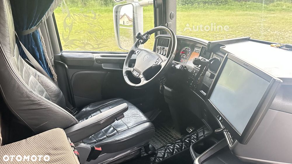 Scania R730 V8 6x4 + Przyczepa GLOGGER DO DRWNA - 5