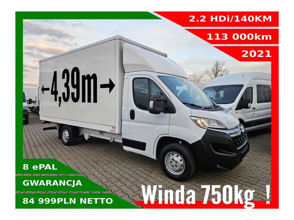 Citroën Jumper Kontener 8 ePAL *84999zł NETTO* 2.2 HD/140KM - 1