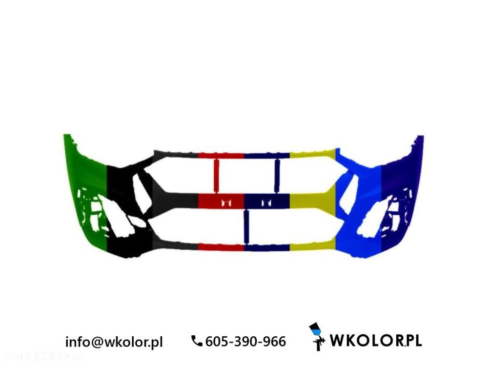 NOWY ZDERZAK AUDI Q5 2021- LAKIEROWANY W KOLOR - 1