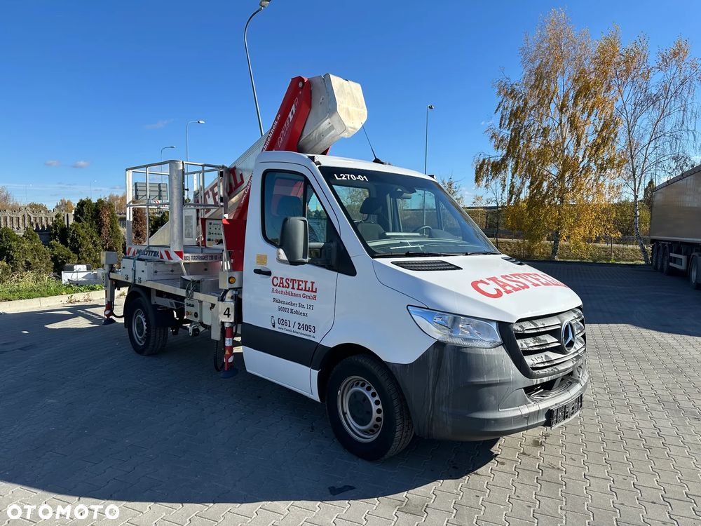 Mercedes-Benz Sprinter 906 Podnośnik Koszowy MULTITEL MTE270 - 1