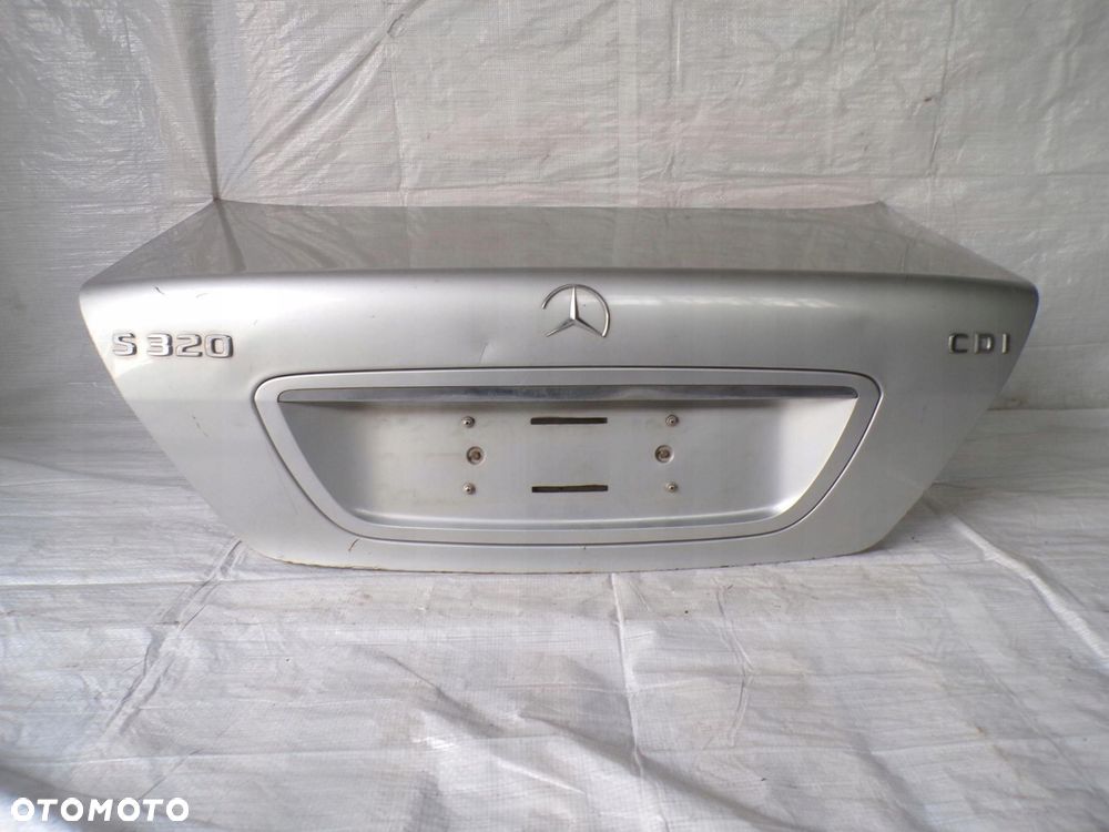 Mercedes S-klasa W220 KLAPA BAGAŻNIKA TYŁ TYLNA - 1