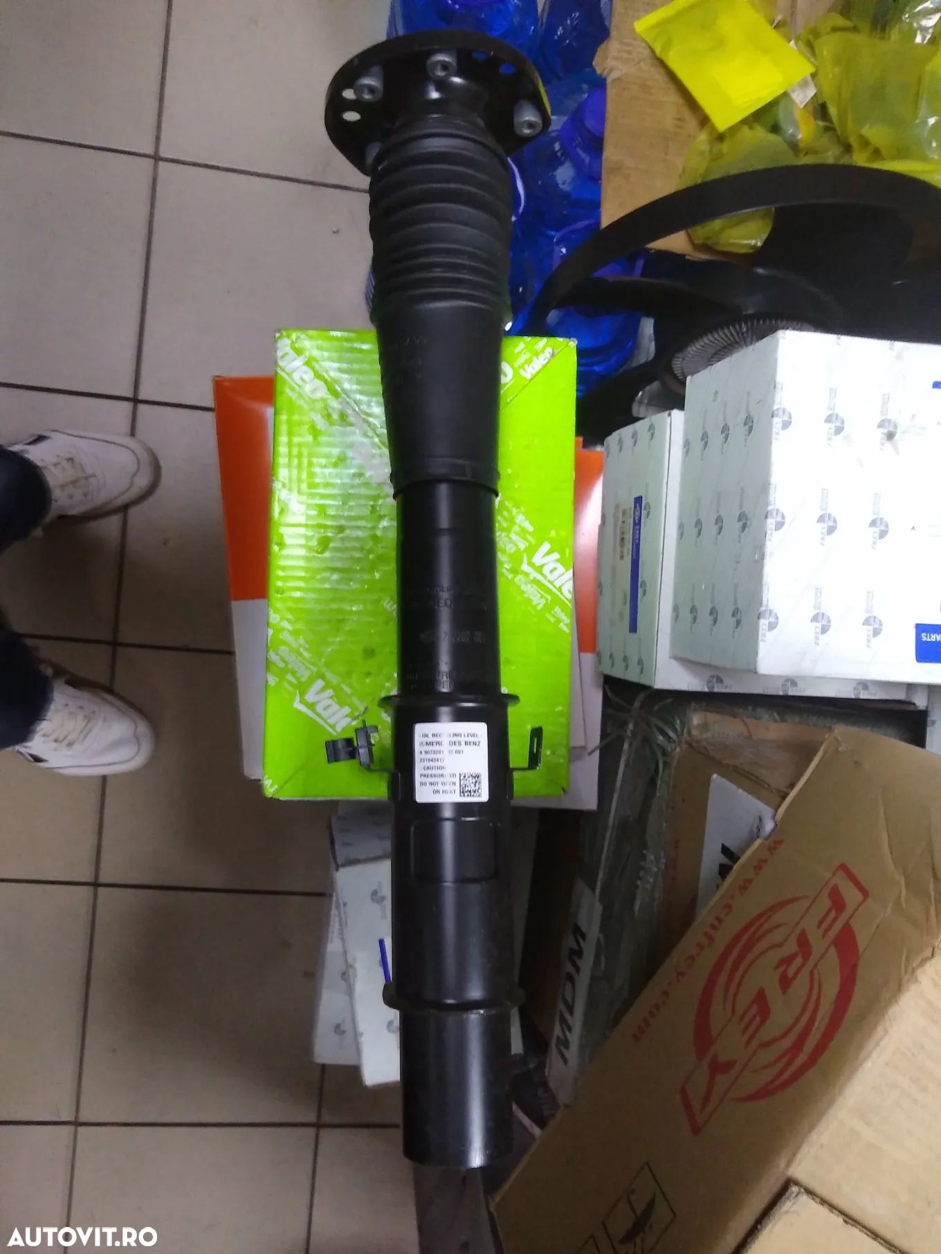 AMORTIZOR FATA SPRINTER W907 CU FLANSA SI PROTECTIE AMORTIZOR - 1