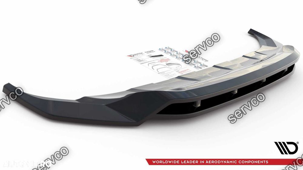 Prelungire bara fata VW Touareg R-Line Mk3 2018- v1 - Maxton Design - 5